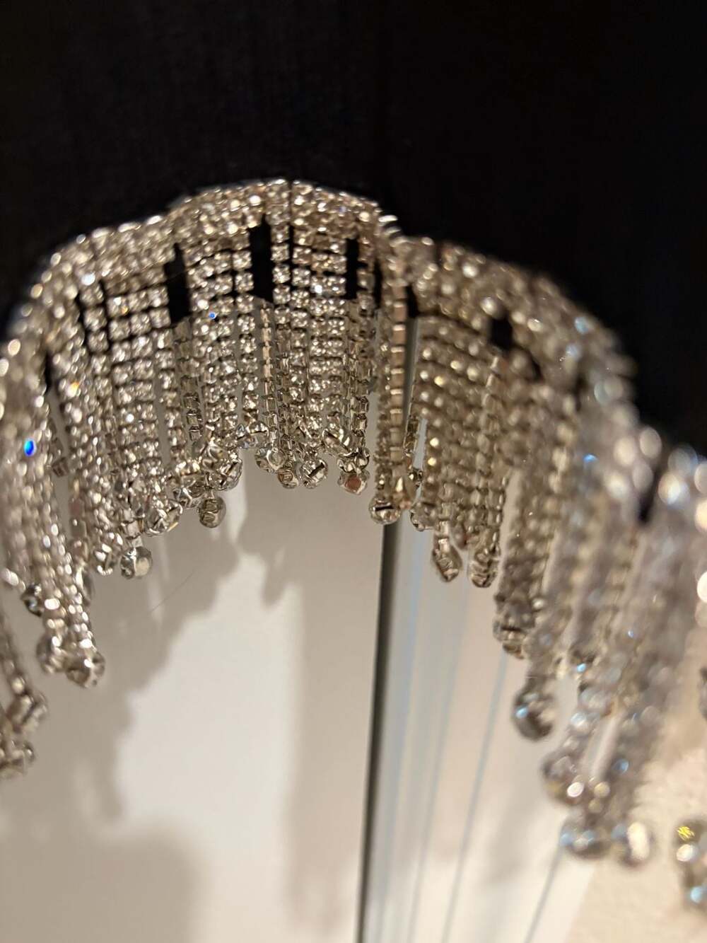 Forever 21 Ribbed Rhinestone Fringe Mini Dress - Picture 8 of 9